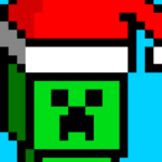 Creeper Christmas Coloring Game