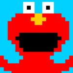 Elmo Coloring Game