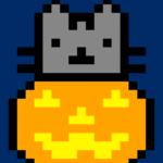 Pusheen Pumpkin Coloring Game