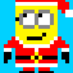 Minion Santa Coloring Game